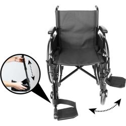 Fauteuil roulant automoteur Pepe 43 cm P10027