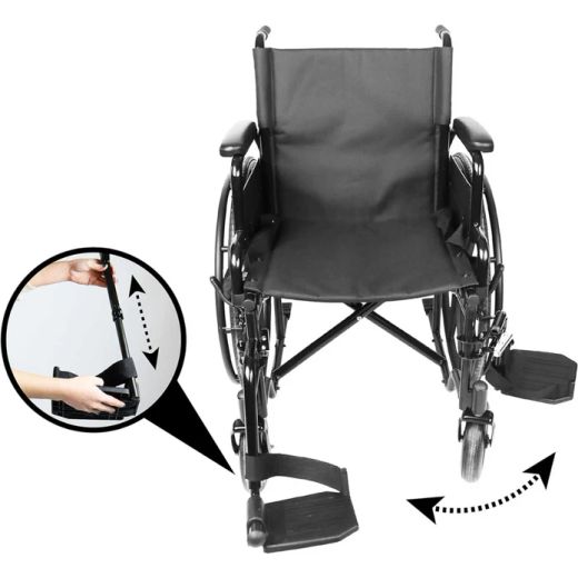 Fauteuil roulant automoteur Pepe 43 cm P10027