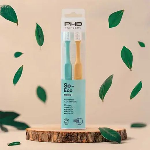 PHB So-Eco 2 Cepillos de Dientes Medio