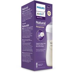 Philips Avent Mamadeira Natural Response 330ml Tetina T4 3m+ SCY906/01