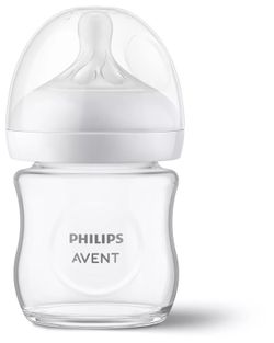 Philips Avent Mamadeira Vidro Natural Response 120ml T2 Tetina 0m+ SCY930/01