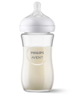 Philips Avent Natural Response Biberón Cristal 240ml Tetina T3 1m+ SCY933/01