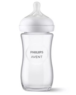 Philips Avent Natural Response Biberón Cristal 240ml Tetina T3 1m+ SCY933/01