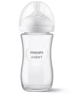 Philips Avent Natural Response Biberón Cristal 240ml Tetina T3 1m+ SCY933/01
