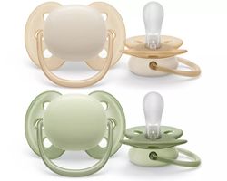 Philips Avent Ultra Soft Chupete Anatómico 0 - 6 Meses SCF091