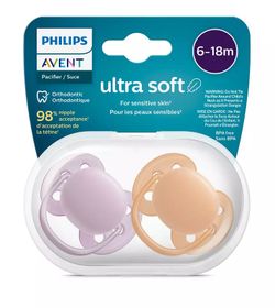 Chupeta anatômica ultra macia Philips Avent 6 - 18 meses SCF091
