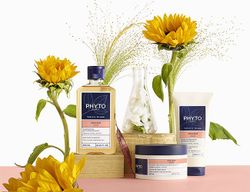 Kit Presente Phyto Color: Máscara Colorante 200ml + Shampoo 50ml - Tratamento Reparador para Cabelos Coloridos ou com Mechas