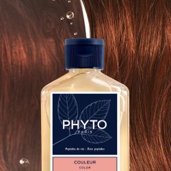 Kit Presente Phyto Color: Máscara Colorante 200ml + Shampoo 50ml - Tratamento Reparador para Cabelos Coloridos ou com Mechas