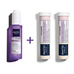 Phyto Pack Crecimiento Capilar Intensivo: Phytophanère Ultra Sérum + Phytophanère Efervescente