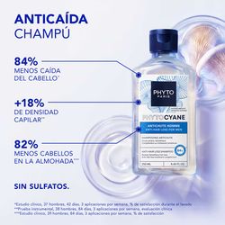 Shampoing anti-chute Phyto Phytocyane Intensive+ pour hommes 500 ml