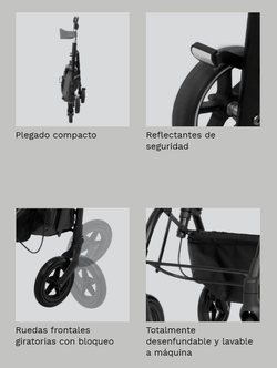 Playcare Trotteur Pliant Avec Roues Gris W4