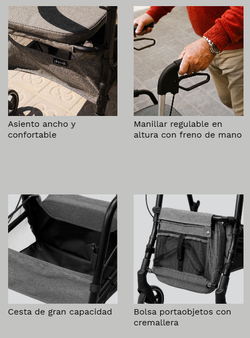 Playcare Trotteur Pliant Avec Roues Gris W4