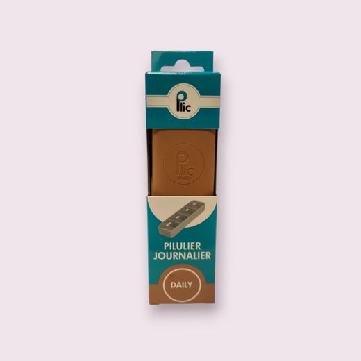 Plic Care Pastillero Diario Daily FP033 Marrón