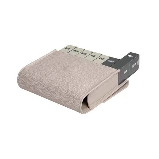 Plic Care Caixa de Comprimidos Semanais Le Jumbo Bege FP020