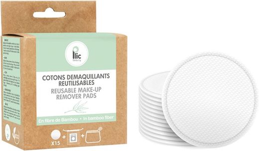 Plic Reusable Make-up Remover Discs 15 Discs