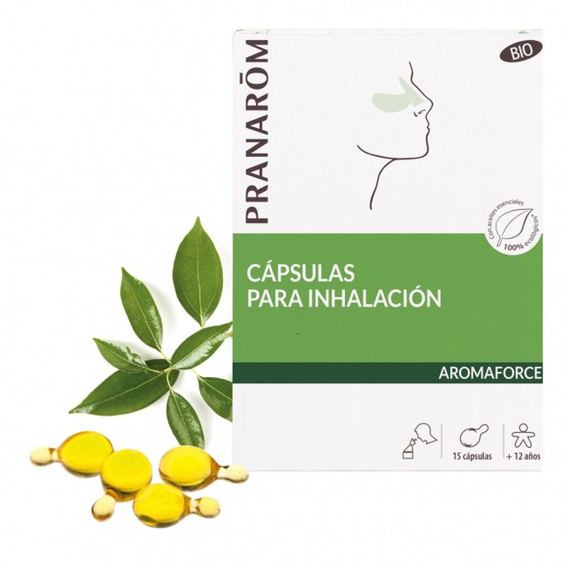 Pranarom Aromaforce Capsulas para Inhalacion 15 Capsulas
