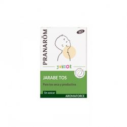 Pranarom Aromaforce Junior Xarope Infantil para Tosse Seca e Produtiva 20 x 5 ml