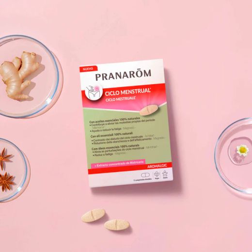 Pranarôm Solução Aromática para Cólicas Menstruais - 15 Comprimidos