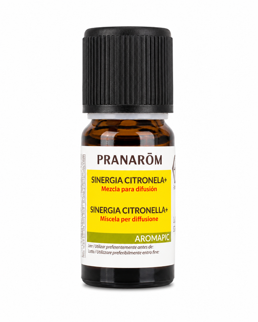 Pranarôm Pack Difusor Louma + Aromapic Mezcla para Difusión Citronela y Geranio BIO