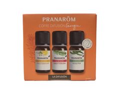 Pranarom Cofre Difusión de 3 Sinergias "Energia" 3 x 10 ml