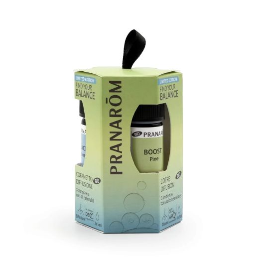 Pack Difusor de Aromas Zoe + Pranarom Cofre Sinergias Find Your Balance