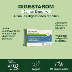 Pranarom Digestarom Digest Confort 21 Comprimidos