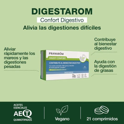 Pranarom Digestarom Digest Confort 21 Comprimidos
