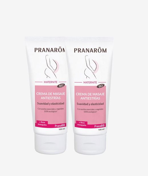 Pranarom Duo Crema De Masaje Antiestrias 2x100