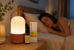 Pranarôm Pack Difusor Louma + Aromapic Mezcla para Difusión Citronela y Geranio BIO