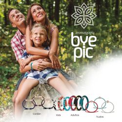 Prim ByePic Citronella Bracelet for Adults, Two-Tone, 150 Days