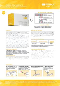 Prima Home Test Vitamina D 1 Test