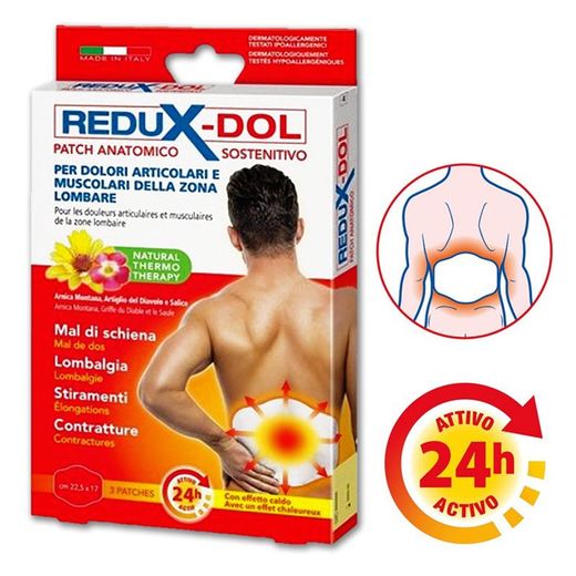 Redux-Dol Lumbar 3 Parches