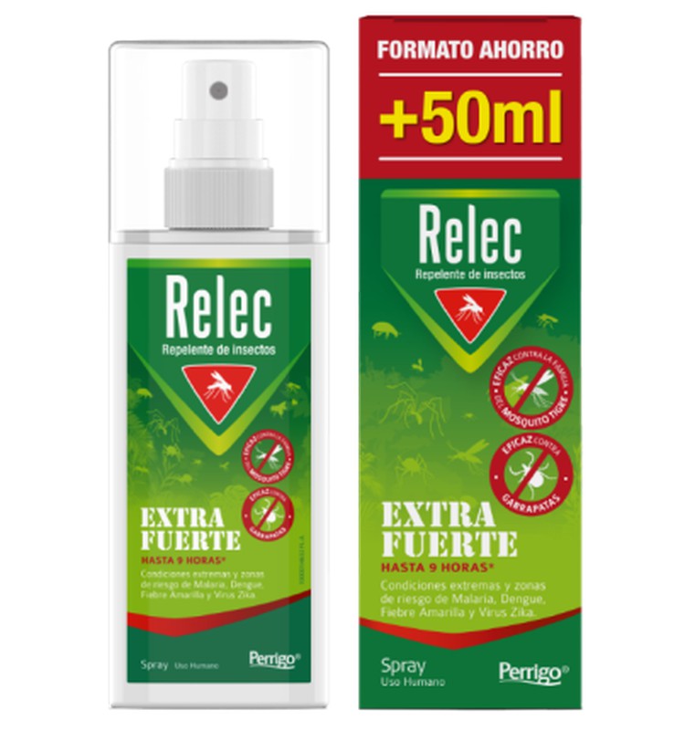RELEC EXTRA FUERTE 50% SPRAY REPELENTE 75 ML