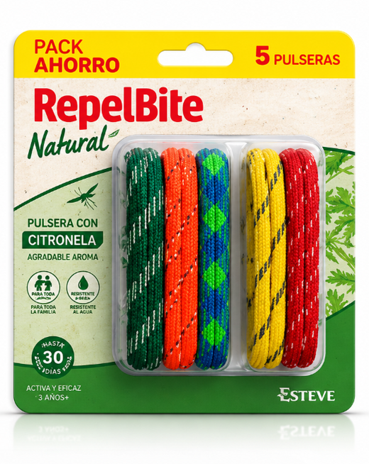 RepelBite Natural Citronella Cord Bracelet