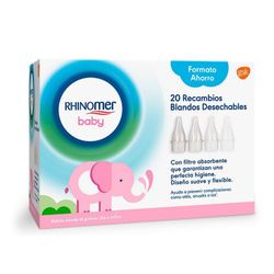 Rhinomer Baby 20 Recambios Blandos Desechables