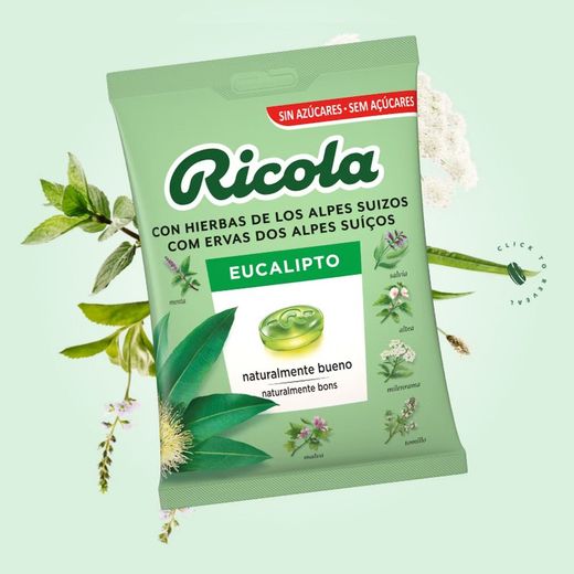 Doces de Eucalipto Ricola