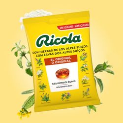 Doces de ervas suíças Ricola