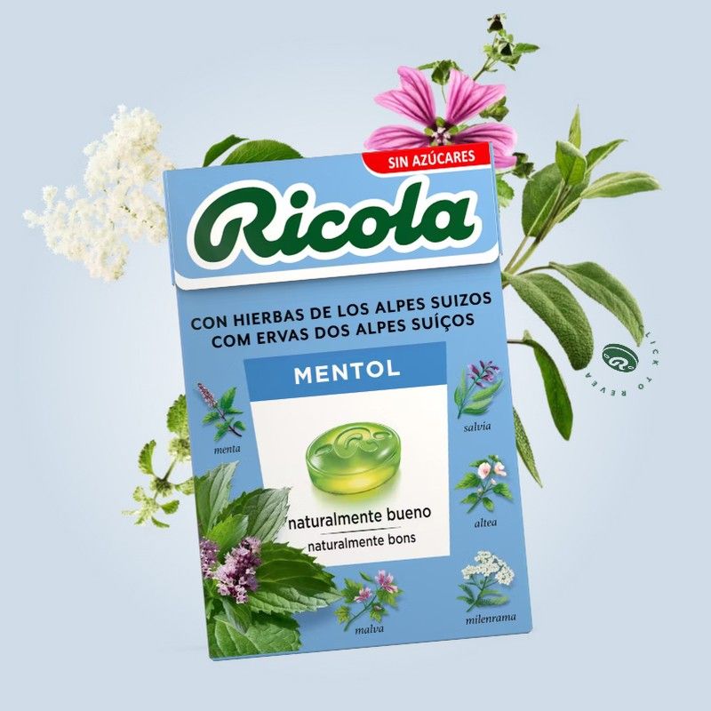 Ricola Caramelos de Mentol 50 g