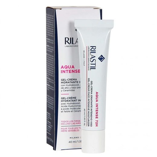 Pack Hydratation Dermatologique Rilastil Gel Crème 40 ml + Détergent Aqua 50 ml OFFERT