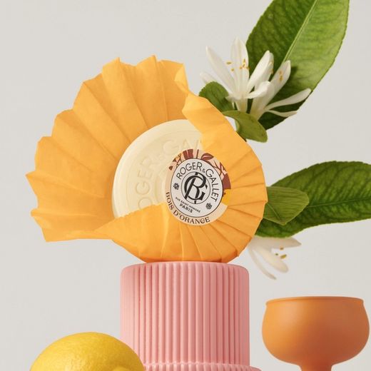 Roger & Gallet Jabón Redondo Bienestar Bois D'Orange 100 g