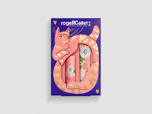 Roger & Gallet Fleur de Figuier Coffret Crème Mains 30 ml + Baume à Lèvres 3,5 g