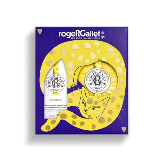 Roger & Gallet Cédrat Cofre Navidad Agua Perfumada 30 ml + Jabón 100 g