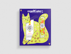 Roger e Perfume de Osmanthus de biscoito de Natal 30 ml + Creme para as mãos