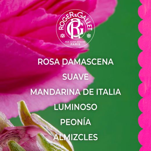 Roger e Perfume de Rosas de Biscoito de Natal 30 ml + Sabonete Sólido