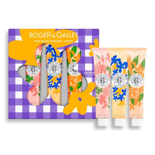 Roger & Gallet Trío de Cremas de Manos Bienestar Fleur de Figuier + Vanille Soleil + Néroli 3 x 30 ml