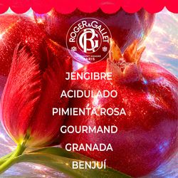 Roger & Gallet Gingembre Rouge Cofre Navidad Agua Perfumada 100 ml + Leche Corporal 250 ml
