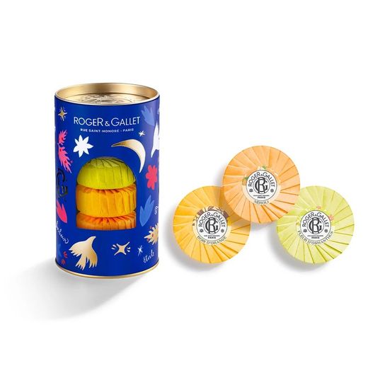 Coffret 3 Savons Bien-Être Roger&Gallet (Néroli, Bois d'Orange et Fleur d'Osmanthus)
