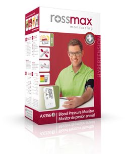 Rossmax Tensiometro Arterial Automatico de Brazo Portatil AX356f