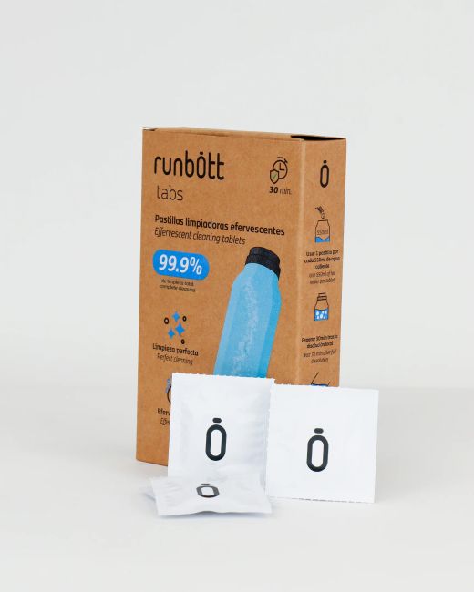 Runbott Cleaning Tabs Pastillas Limpiadoras Efervescentes 30 Unidades