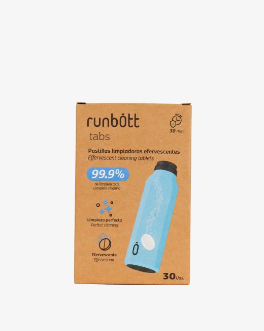 Runbott Cleaning Tabs Pastillas Limpiadoras Efervescentes 30 Unidades